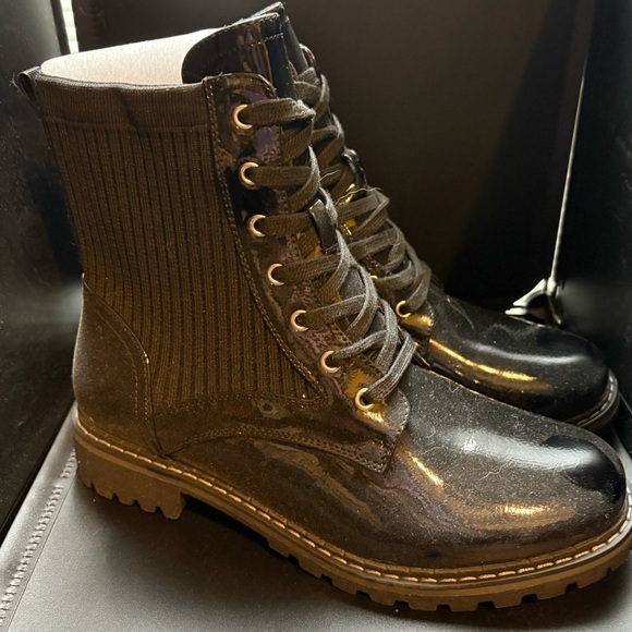 Corkys Womens Creep It Real Round Toe Lace Up  Ankle Boots 10 - Picture 3 of 4